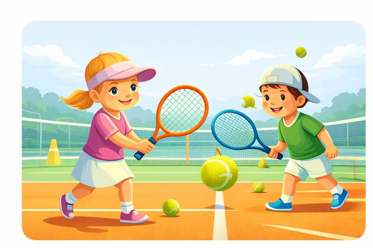 Mini-Tennis (4–7 Jahre)